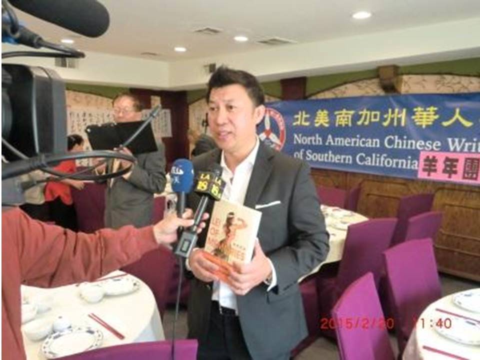 張澤川接受媒體採訪。