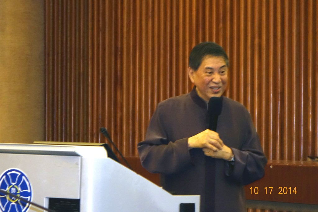 白先勇到場致詞