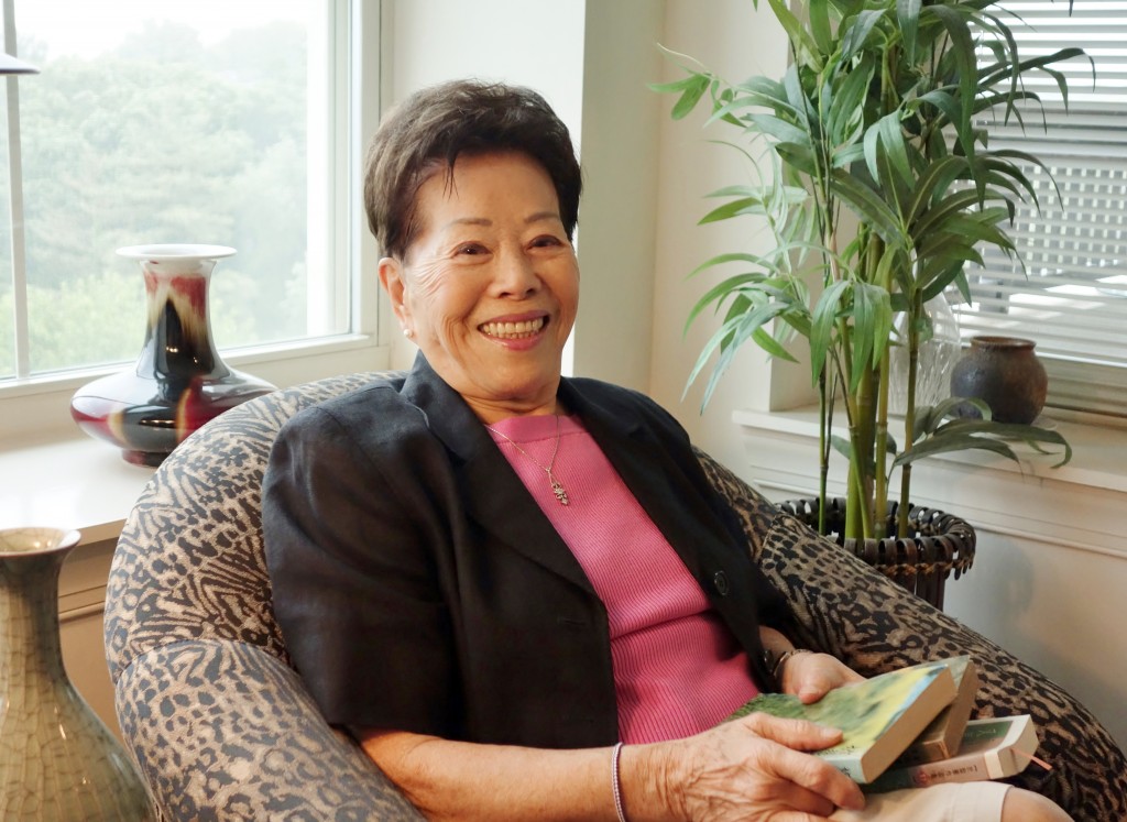 於梨華近照　傅士玲攝