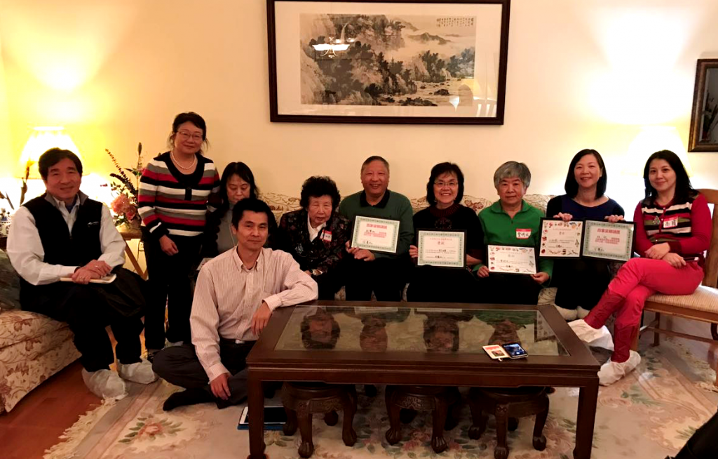 部分獲獎者合影